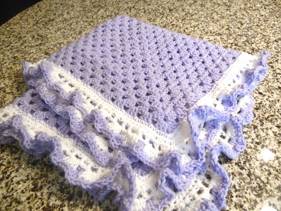 Lilac baby blanket sale