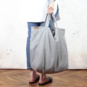 Einkaufstasche - Canvas Handtasche | Geburtstagsgeschenk | Extra Große Tasche