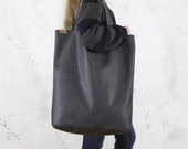 Shoulder bag - weekender bag, overnight bag Extra large tote bag