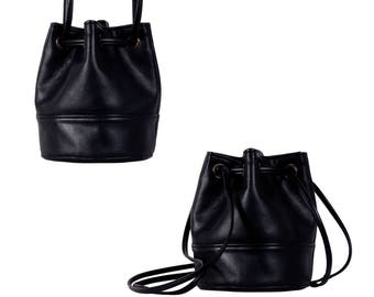 Black Bucket Bags for Women