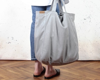 Shopping bag - canvas handbag | Birthday gift | Extra large tote