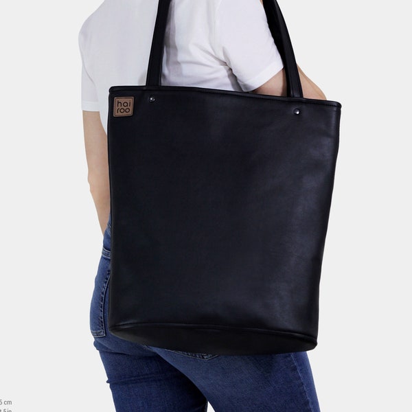 Work tote bag - vegan leather tote | New job gift | Best selling items