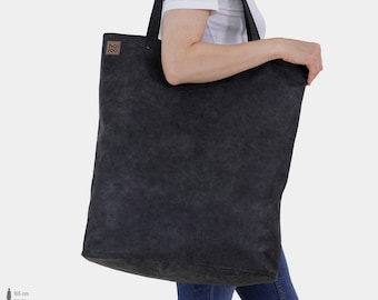 Shoulder bag - weekender bag, overnight bag | Extra large tote bag