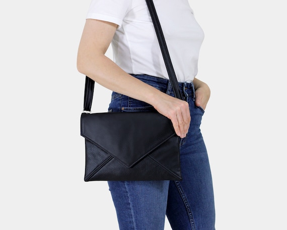Metal Chain Versatile Envelop Clutch Bag, Fashion Simple Design Fashion  Folding Clutch Purse, Women's Purses & Evening Bags - Temu