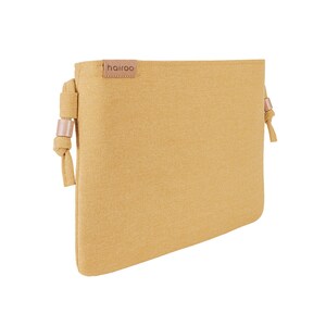 Bolso de mano amarillo mostaza - bolso pequeño, cartera de mano