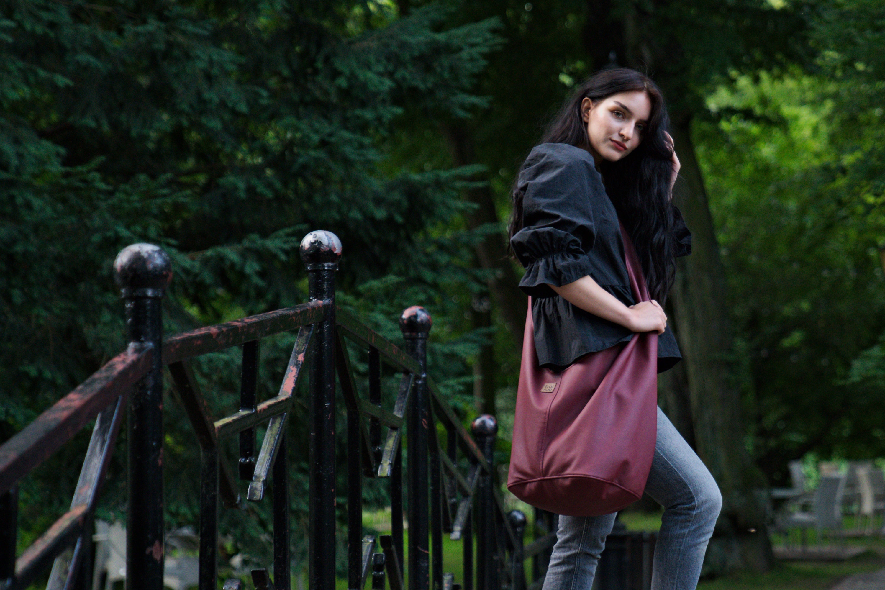 ◆ NYXX ◆ P.O.M HOBO BAG BURGUNDY MUSINSA | NYXX P.O.M HOBO BAG BURGUNDY