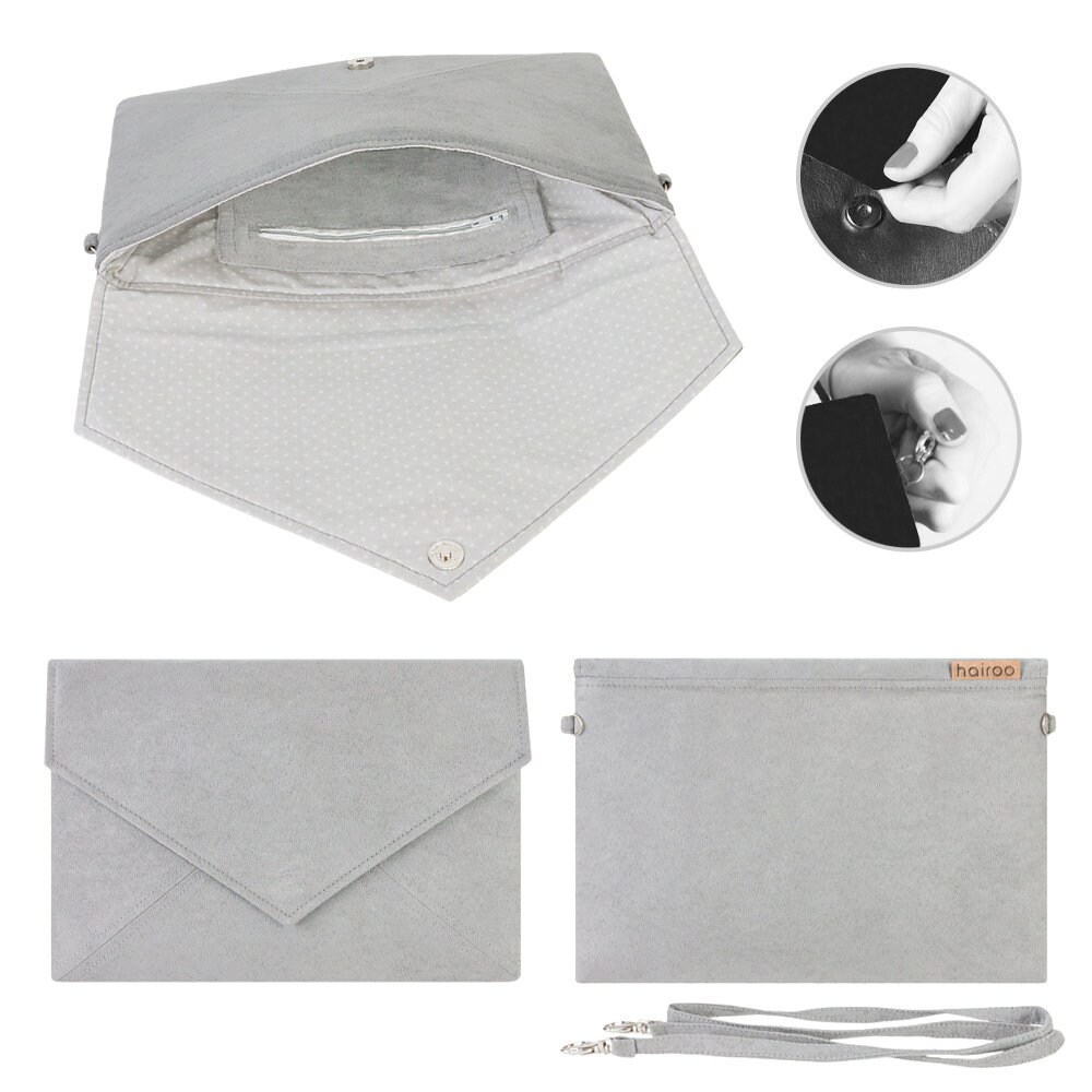 Small bag grey Clutch bag Grey envelope clutch Small crossbody | Etsy