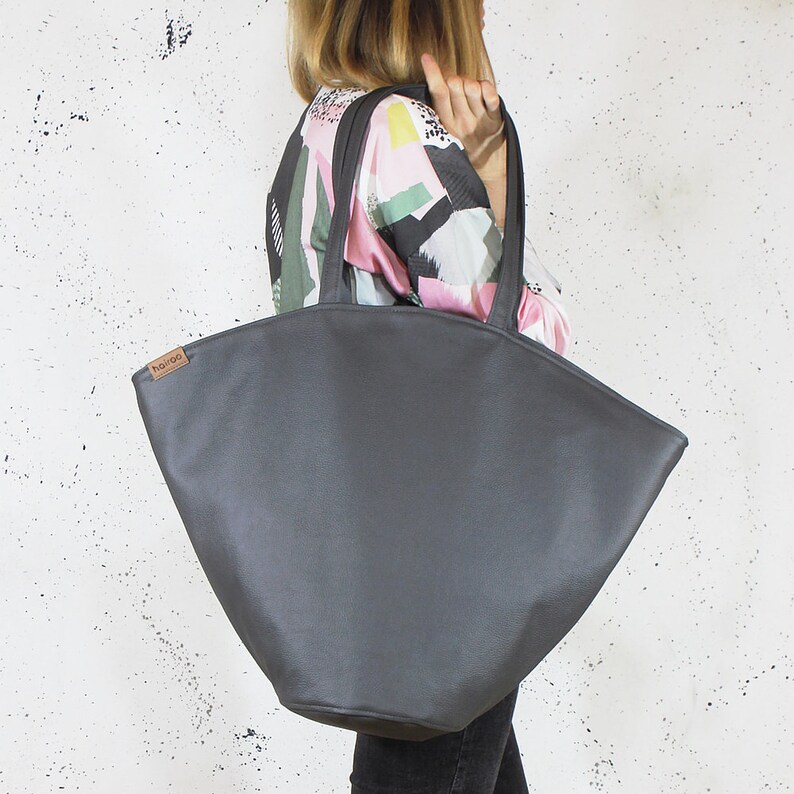 Work bag women zipper bag Gifts for her Bucket purse Etsy