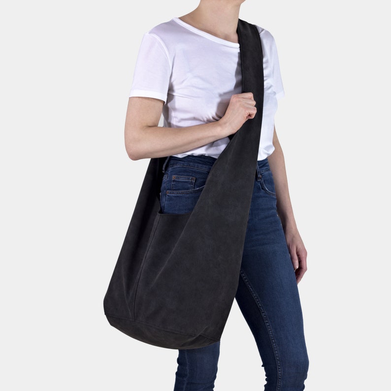 Hobo Bag Large Crossbody Bag. Vegan Handbag Gift for Her Etsy