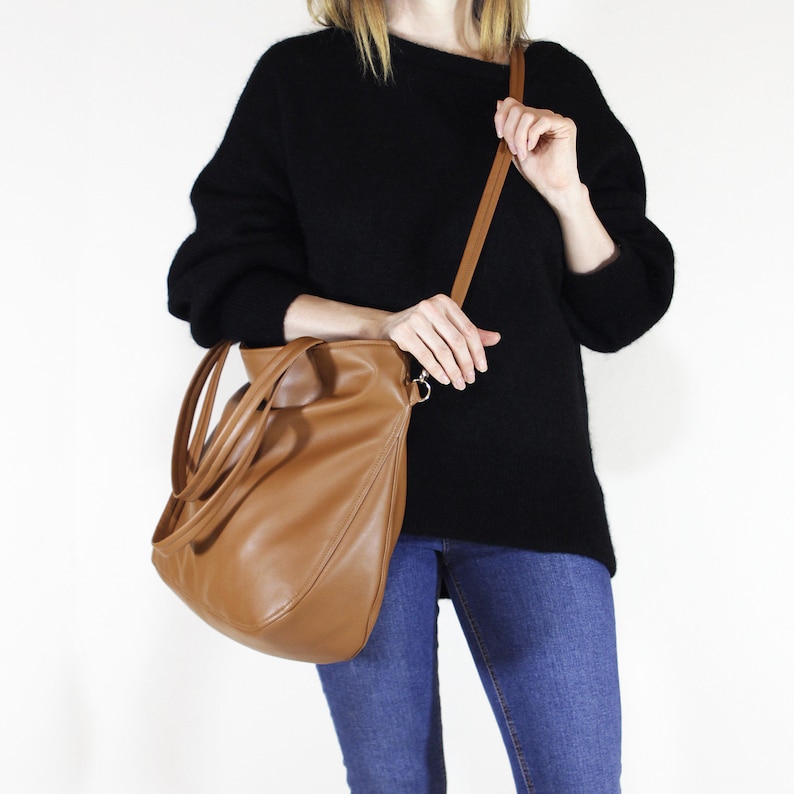 Vegan Laptop Bag Messenger Bag Women Birthday Gifts Work Etsy