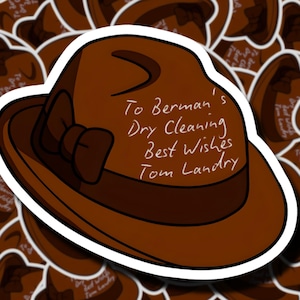 Tom Landry's Hat | Simpsons Stickers | Homer Simpson | Retro 90s | Classic Simpsons Seasons | Funny Simpsons References |