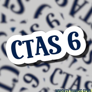 ÉTG 6 | Autocollants pour premiers intervenants | Paramédics | Répartiteur 911 | Autocollants EMS Canada | Délai de triage | Infirmières | Triage | WYE911