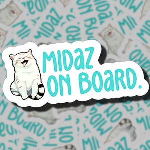 Midaz On Board | 救急救命士ステッカー | 救急救命士ステッカー | EMSステッカー | 看護師 | 救急救命士学生 | EMT | 技術者