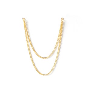 Double Collar Chain - Showoff Your Own Pins