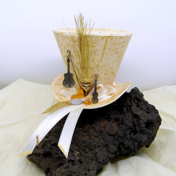 Steampunk Victorian Gothic Miniature Top Hat Fascinator Mad Etsy