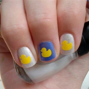 Rubber Duck Nail Art Decal Stickers  **Read item description for shipping information**