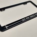 Swordfish See You Space Cowboy License Plate Frame **Please read item description before purchase** 
