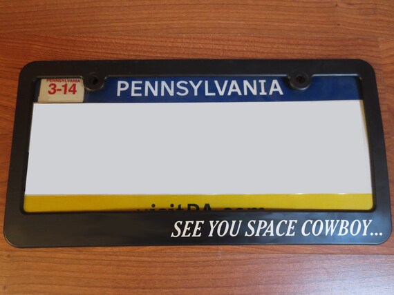 Cowboy Bebop See You Space Cowboy License Plate Frame Please Etsy Cowboy Bebop See You Space Cowboy License Plate Frame Please Etsy