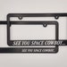 Cowboy Bebop See You Space Cowboy License Plate Frame **Please read item description before purchase** 