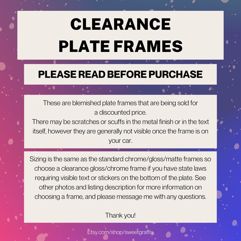 Marco de matrícula "Quiero creer" imagen 4