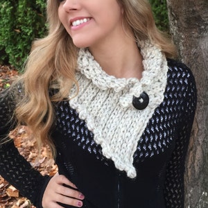 CROCHET PATTERN Neck Warmer/Cowl Instant Download PDF