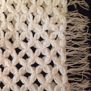 CROCHET PATTERN Endless Petals Lacy Infinity Scarf Cowl Wrap Shawl ...