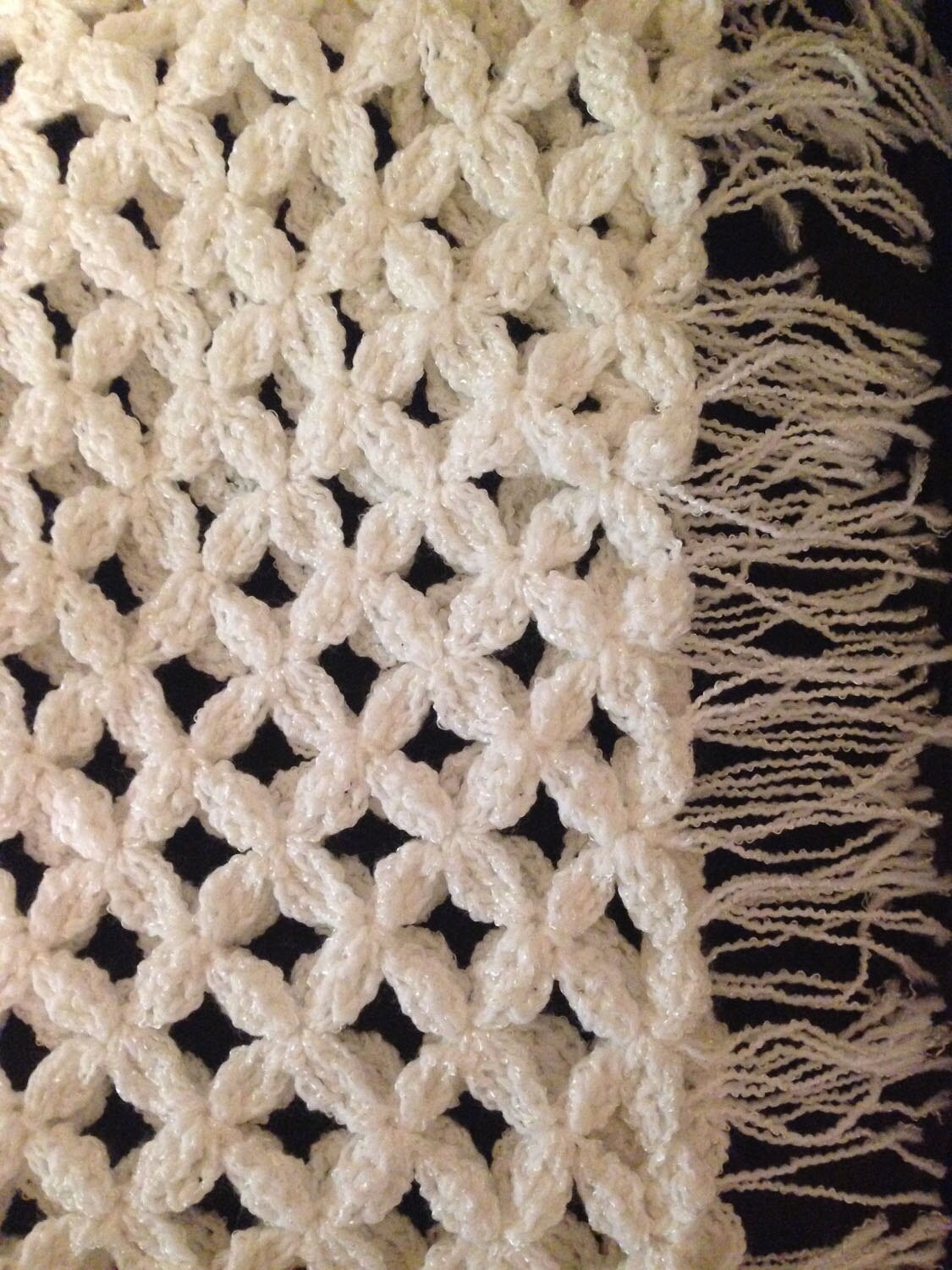 CROCHET PATTERN Endless Petals Lacy Infinity Scarf Cowl Wrap Shawl ...