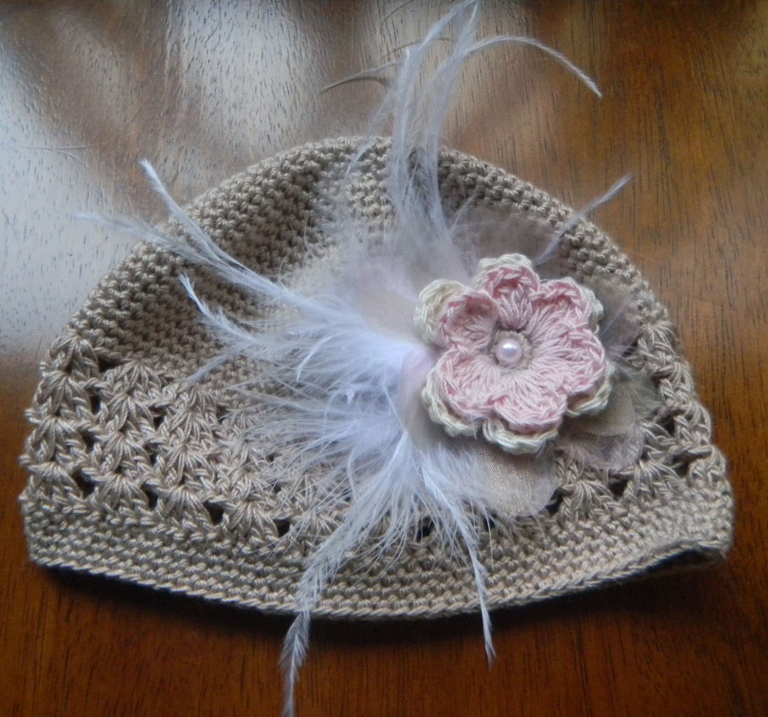 INSTANT DOWNLOAD PDF Easy Baby Flower Hat 0-12 Mos Crochet Pattern - Etsy