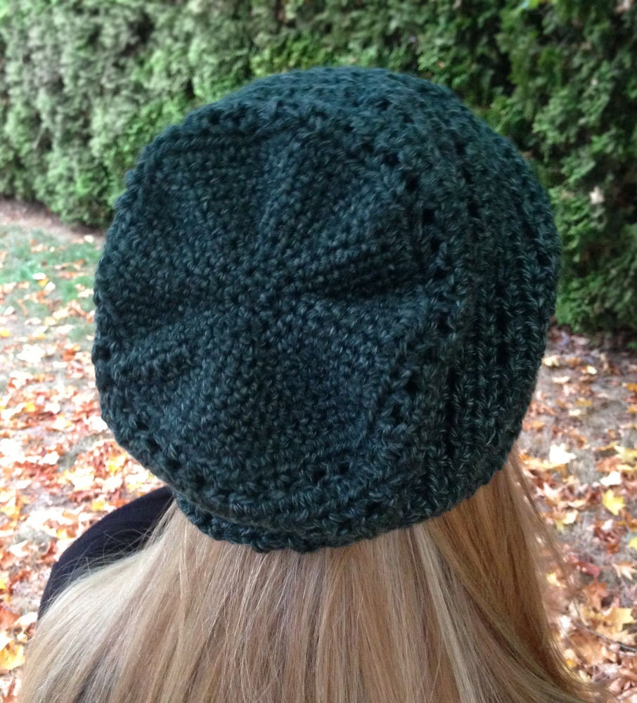 CROCHET PATTERN Lacy Slouchy Hat Instant Download PDF - Etsy