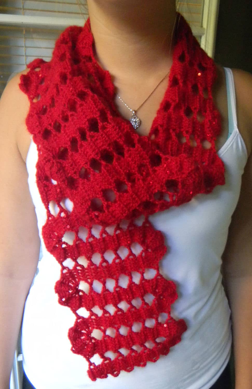 INSTANT DOWNLOAD PDF Bruges Lace Scarf Crochet Pattern - Etsy