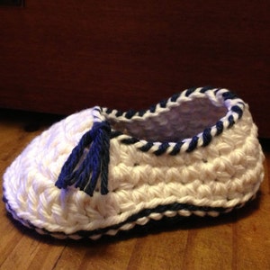 Quick and Easy Baby Slippers Shoes Crochet Pattern INSTANT DOWNLOAD