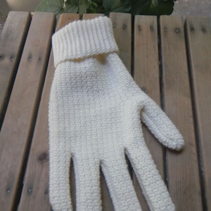 CROCHET PATTERN Men's Sock Yarn Winter Gloves Instant Download PDF