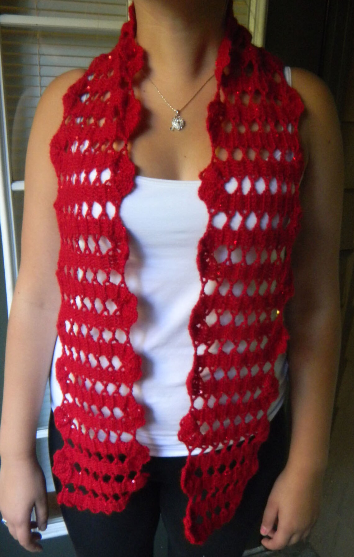 INSTANT DOWNLOAD PDF Bruges Lace Scarf Crochet Pattern - Etsy