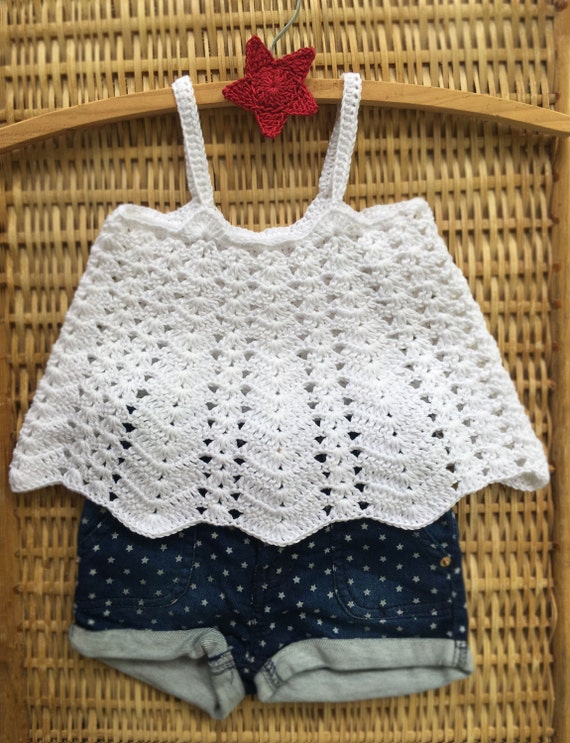 CROCHET PATTERN Ventura Swing Tank Top Baby Toddler