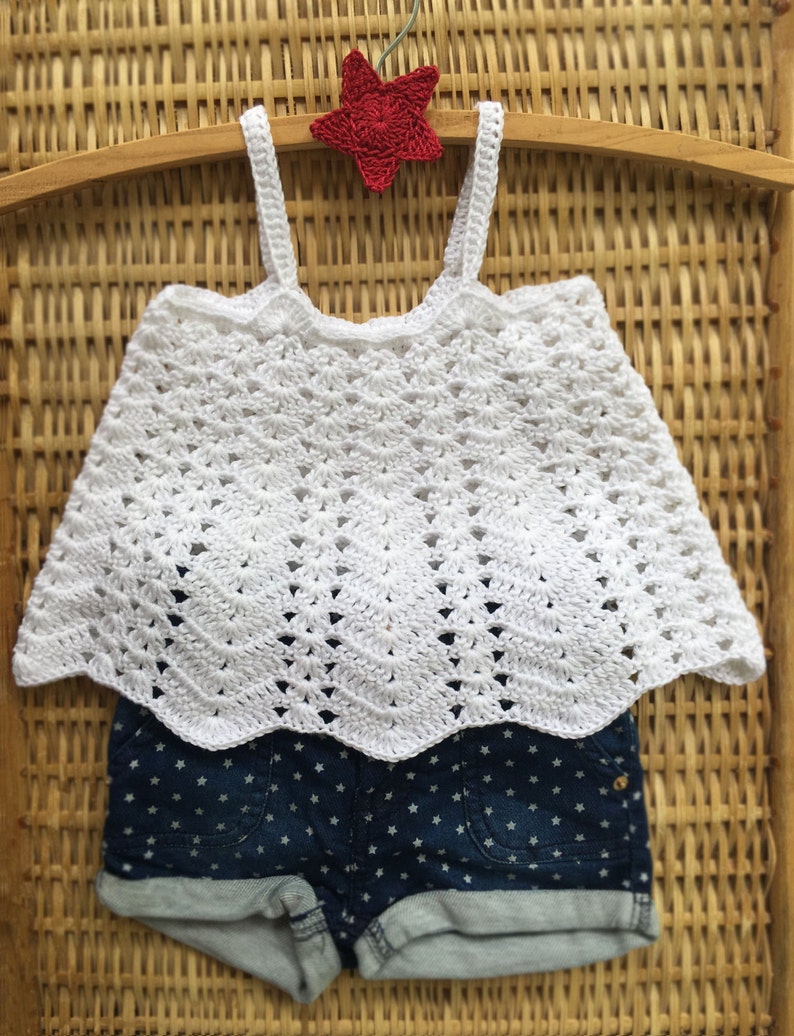 CROCHET PATTERN Ventura Swing Tank Top Baby Toddler Childrens Etsy