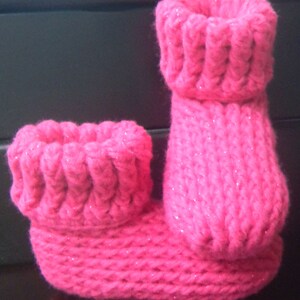 CROCHET PATTERN Knit Look Slipper Boots Toddler Children Sizes 5-2 Instant Download PDF