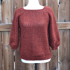 Crochet Pattern// The Brindley Raglan