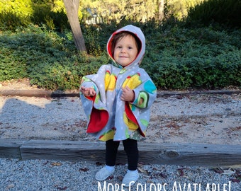 Car seat poncho - Car seat poncho boy - Car seat poncho girl - Car seat cape - Carseat poncho fleece