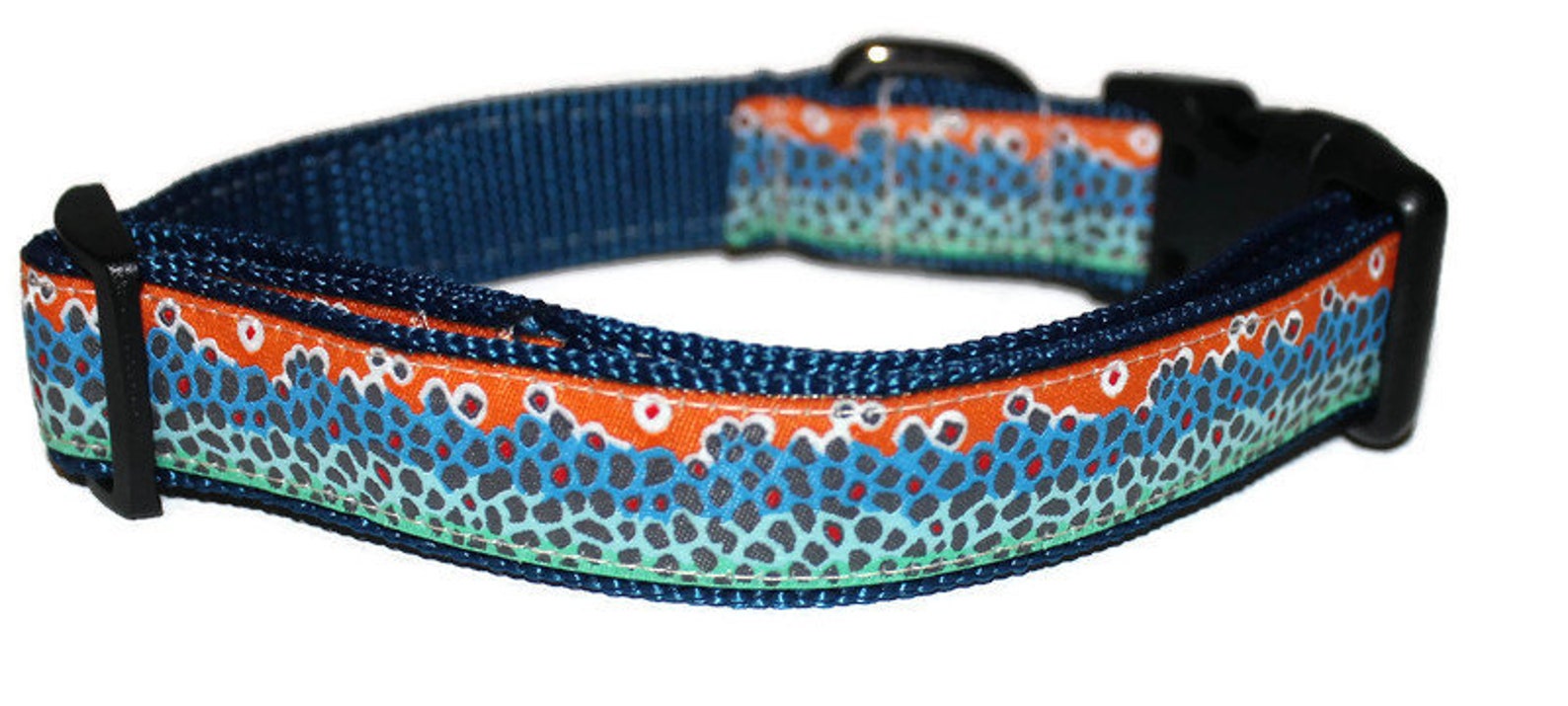 Trout Fish Dog Collar Etsy