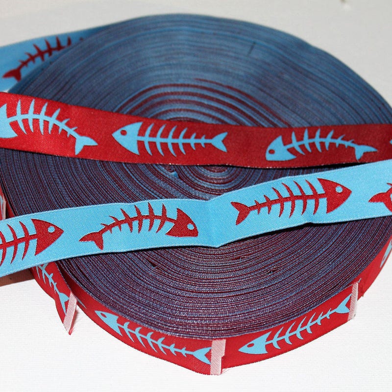 Woven Ribbon Fish - Etsy