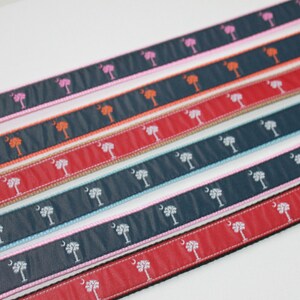 Palmetto Tree, South Carolina Belts with Multiple Color Options. Kids and Adult size belts