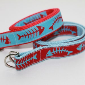 Bonefish Belt for Kids and Adults, Preppy Fish Belt, Red and Blue Belts
