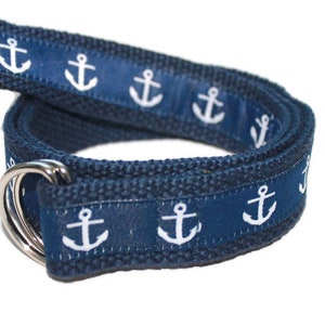 Kids, Toddler, Adult Preppy Anchor Belts with Multiple Color Options