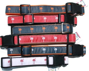 SC Flag Dog Collar- Multiple Color Options-Leash Available