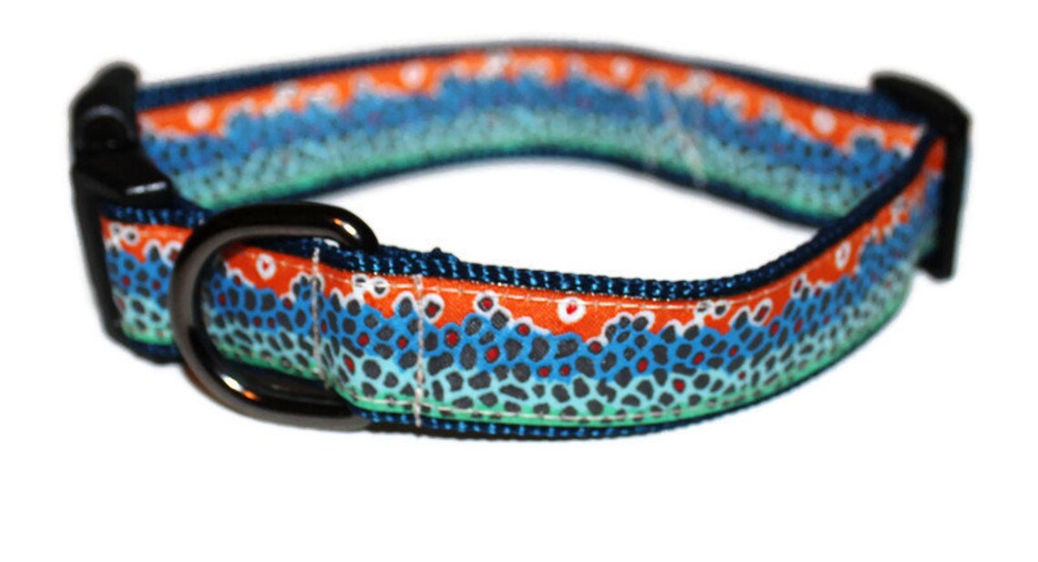 Trout Fish Dog Collar Etsy