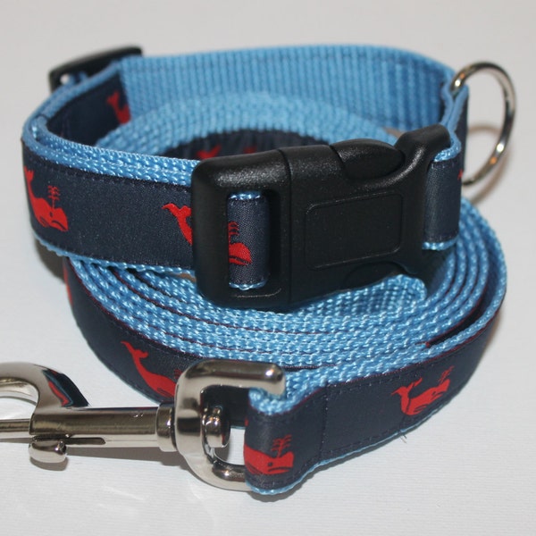 Vineyard Vines Dog Collar Etsy