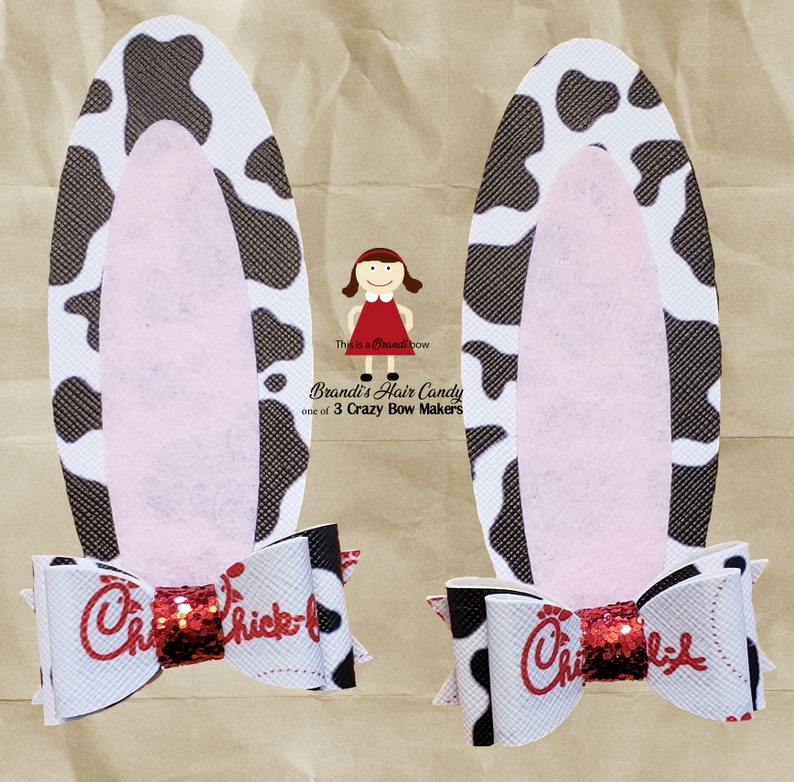 Printable Cow Ears
