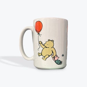 Pooh ballon / 15 oz. custom mug /