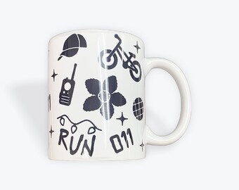 Ejecute / 15 oz. taza personalizada / cosas extrañas