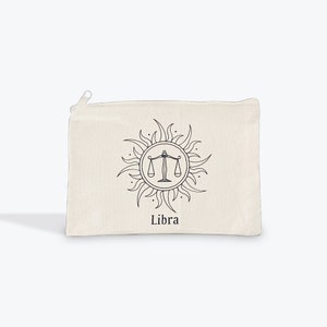 Libra| 7.5x5 zipper bag ideal for traveling